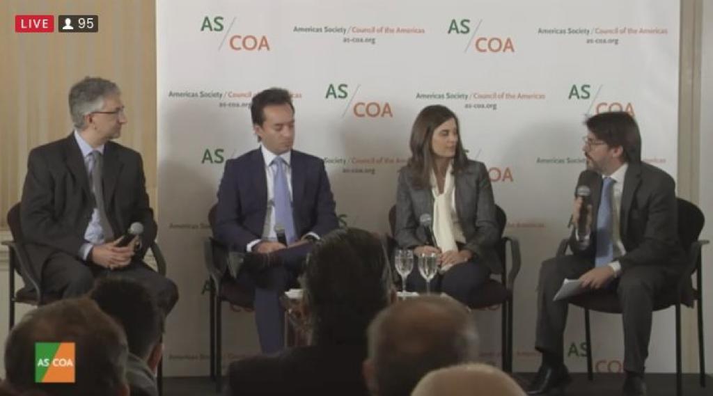 Managing Director of Cefeidas Group moderates panel discussion at AS/COA